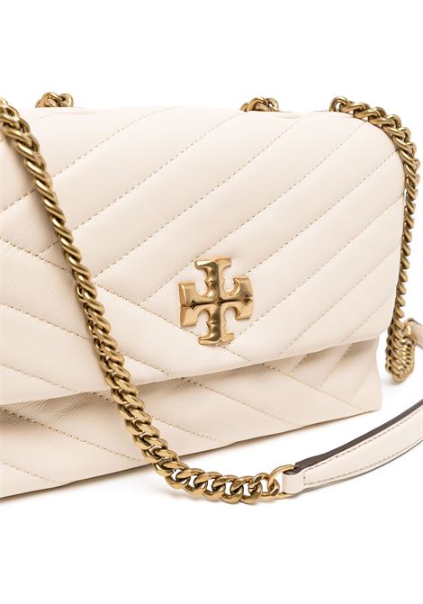 Cream Kira chevron shoulder bag - women  TORY BURCH | 90452122