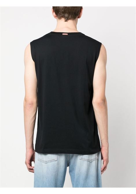 Black logo-tag vest top - unisex ACNE STUDIOS | CL0199900
