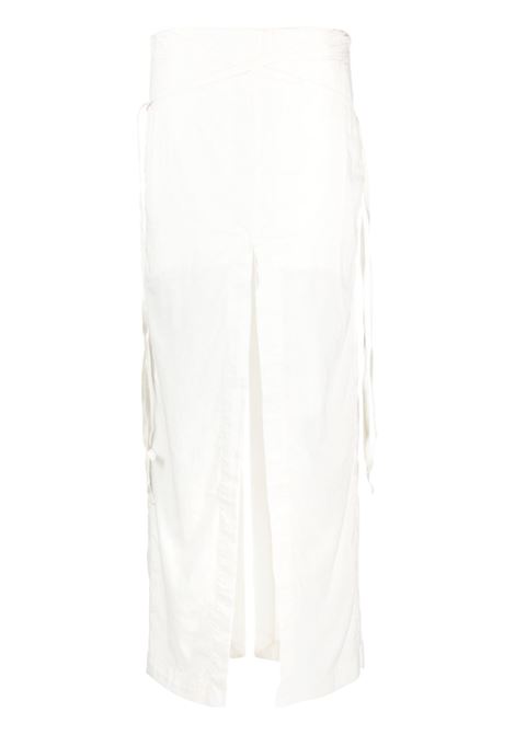 White odilie skirt - women ANN DEMEULEMEESTER | 2301WSK41FA252020