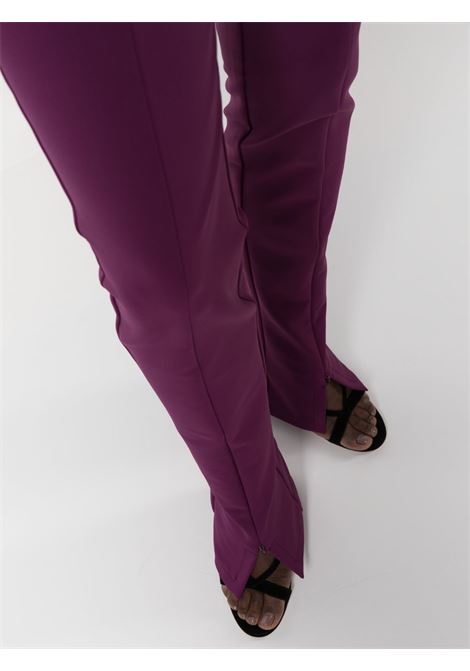 Puple torre slit-detail trousers - women MAXMARA SPORTMAX | 2321310238600004