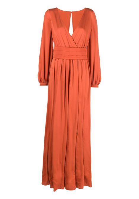 Orange tasca long dress - women - MAXMARA - divincenzoboutique.com