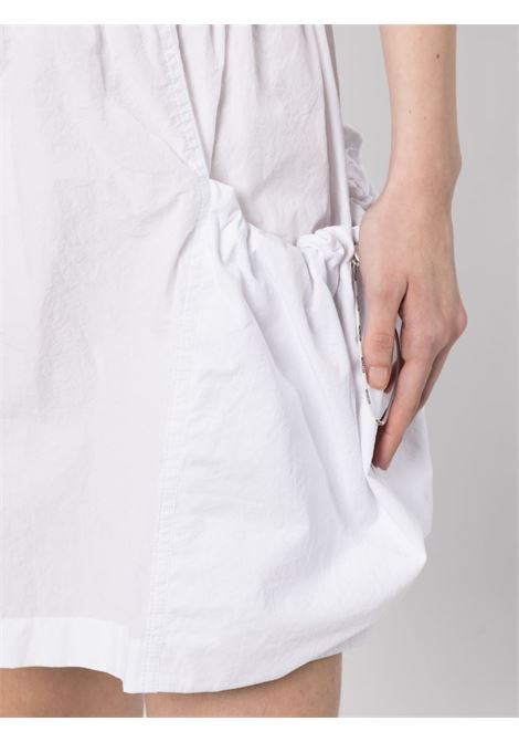 White elasticated-waist minidress - women MONCLER | 2G00013596LP032