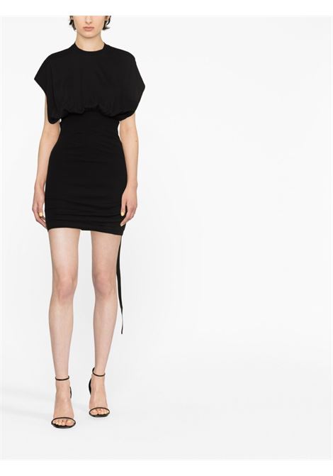 Black tommy mini dress - women RICK OWENS DRKSHDW | DS01C6507JRL09
