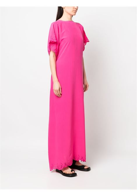 Pink saturnus maxi dress - women  RODEBJER | 22006706048