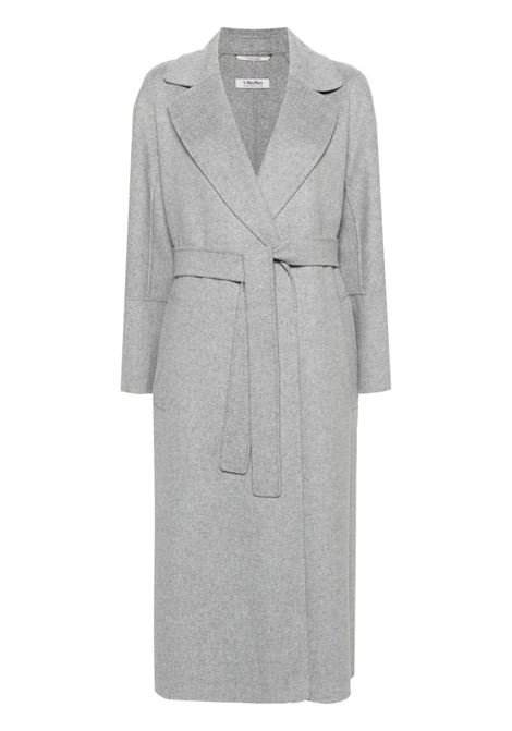 Cappotto elisa con cintura in grigio - donna S MAXMARA | 2419011031600018