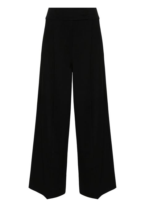 Black capera wide-leg trousers  - women 'S MAXMARA | 2419131051600003