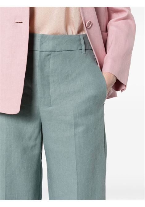 Blue Salix high-waist palazzo trousers - women 'S MAXMARA | 2419131103600005