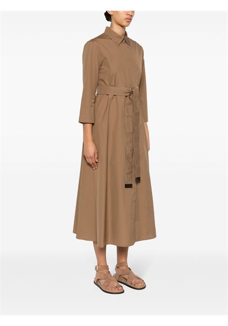 Beige olimpia belted dress - women 'S MAXMARA | 2419221071600019