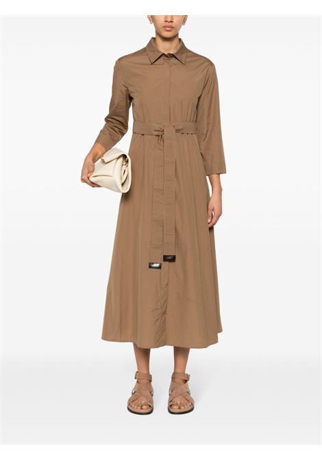 Beige olimpia belted dress - women 'S MAXMARA | 2419221071600019