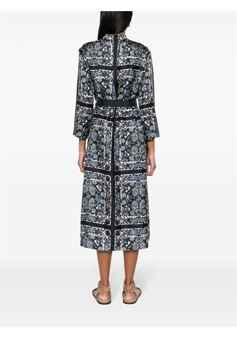 Blue ernesta graphic-print dress - women 'S MAXMARA | 2419221183600001