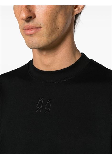 T-shirt Gaffer con ricamo in nero - unisex 44 LABEL GROUP | B0030376FA141P399