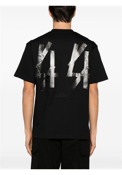 Black Gaffer logo-embroidered T-shirt - unisex 44 LABEL GROUP | B0030376FA141P399