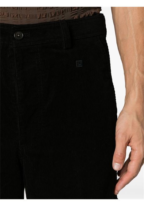 Pantaloni a vita alta in nero - unisex ACNE STUDIOS FACE | CK0100900