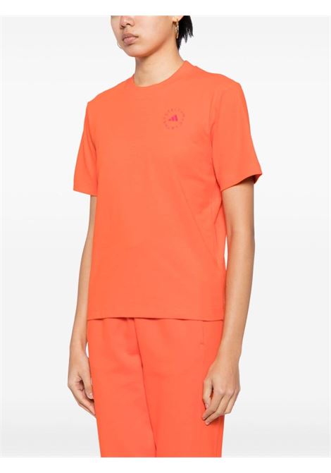 Orange Sportswear logo-print T-shirt - women ADIDAS BY STELLA MC CARTNEY | IL8015ORNG
