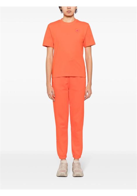 Orange Sportswear logo-print T-shirt - women ADIDAS BY STELLA MC CARTNEY | IL8015ORNG