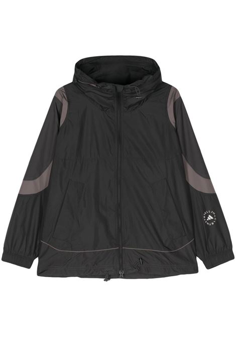 Black colourblock lightweight jacket - women ADIDAS BY STELLA MC CARTNEY | IN3619BLK