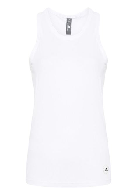 Canotta a coste in bianco - donna ADIDAS BY STELLA MC CARTNEY | IN3623WHT