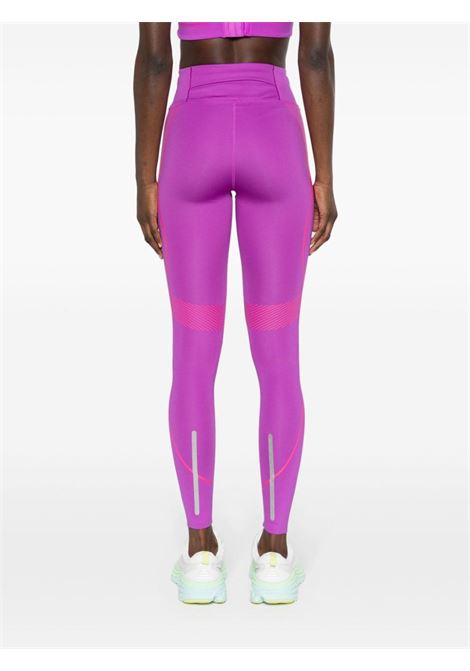 Purple drawstring cropped leggings - women ADIDAS BY STELLA MC CARTNEY | IT5786PRPL