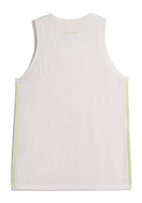 T-shirt a maniche lunghe in maglia in bianco e giallo Adidas by Walles Bonner - unisex ADIDAS BY WALES BONNER | IZ1888WHT