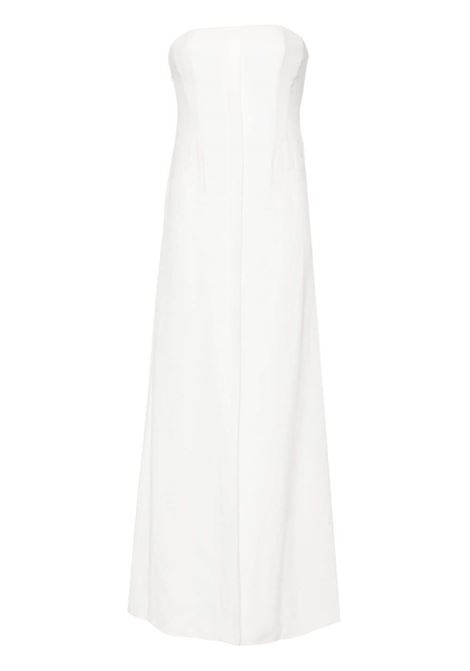 White strapless maxi dress - women ALBERTA FERRETTI | A044316180002