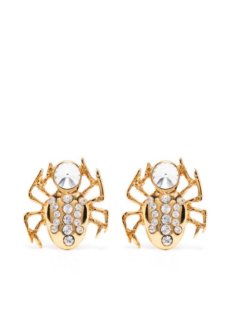 Gold spider-motif earrings ? women  ALESSANDRA RICH | FABA3092J00240002