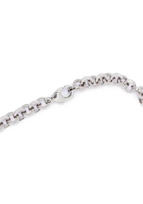 Silver-tone crystal braid necklace - women ALESSANDRA RICH | FABA3142J00040001