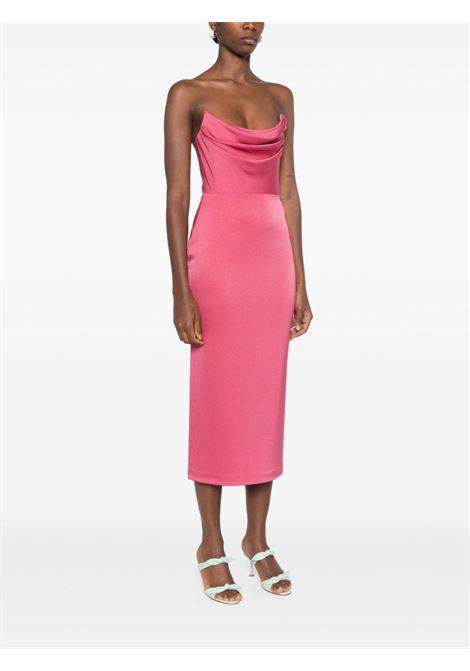 Pink corset-style satin dress Alex Perry - women ALEX PERRY | D1269SS24GRNTRS