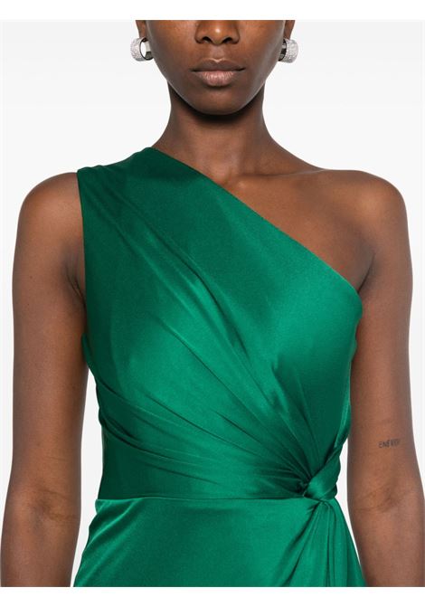 Green one-shoulder satin dress Alex Perry - women ALEX PERRY | D1286SS24EMRLD
