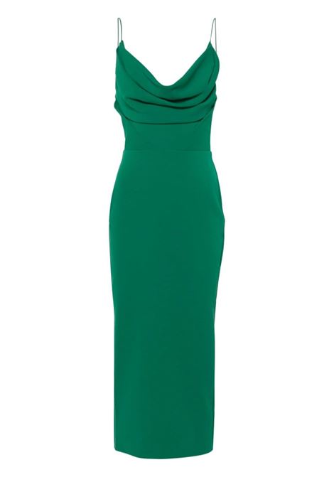 Green draped crepe dress Alex Perry - women ALEX PERRY | D1292SS24EMRLD