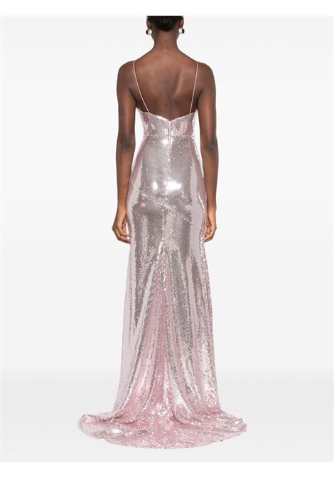 Pink sequinned gown Alex Perry - women ALEX PERRY | D1303SS24ICEPNK