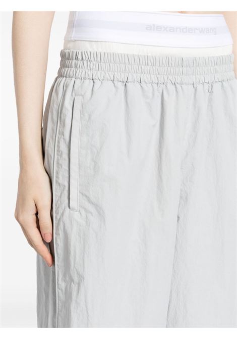 Pantaloni sportivi dal design a strati in grigio - donna ALEXANDER WANG | 1WC1244661073