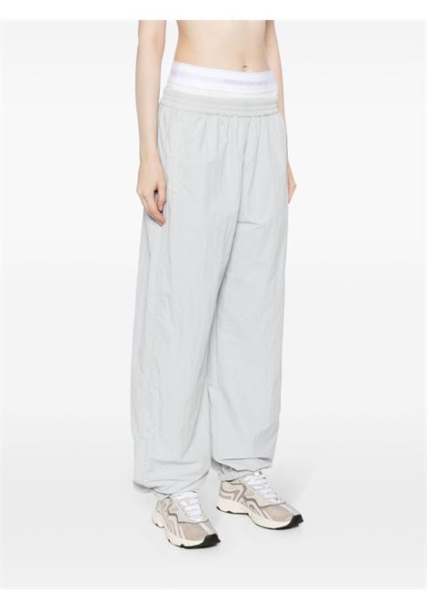 Pantaloni sportivi dal design a strati in grigio - donna ALEXANDER WANG | 1WC1244661073