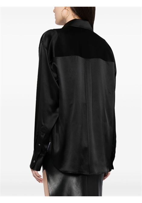 Black layered shirt - women ALEXANDER WANG | 4WC1241444001