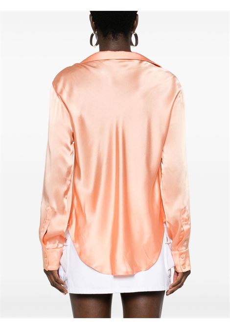 Peach orange Anna blouse - women AMEN | AMS24212343