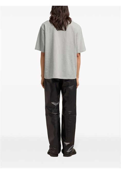 T-shirt con ricamo Ami de Coeur in grigio - unisex AMI PARIS | BFUTS0057260951
