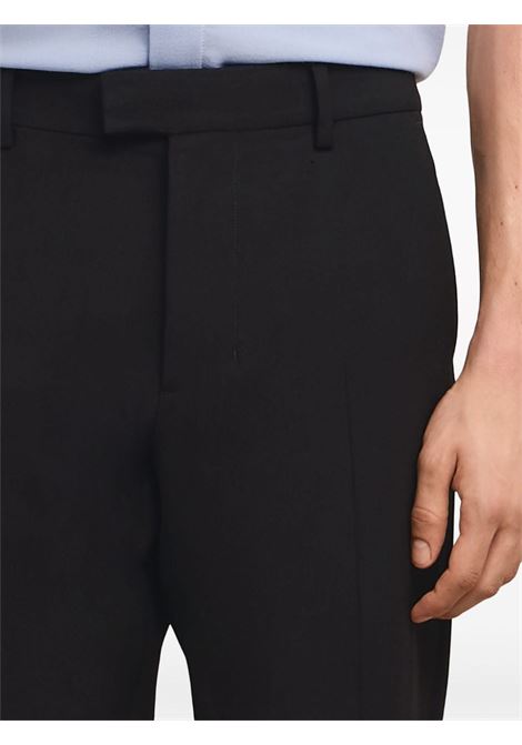 Pantaloni slim sartoriali in nero - uomo AMI PARIS | HTR008VI0007001