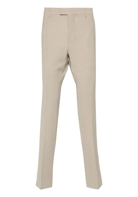 Pantaloni dritti in beige - uomo AMI PARIS | HTR008VI00072811
