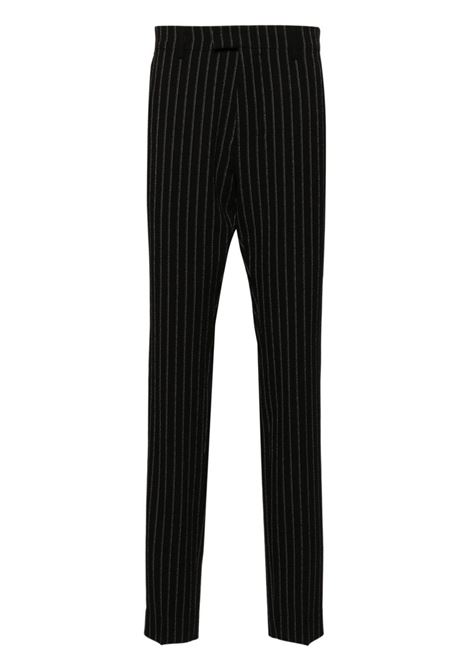Black tailored trousers - men