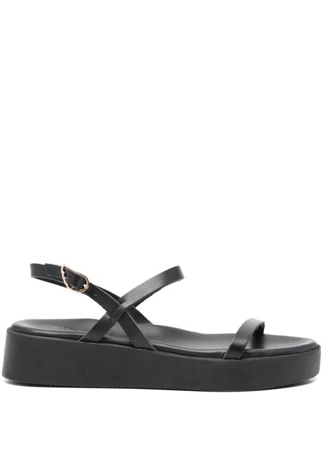 Black flatform sandals Ancient Greek Sandals - women