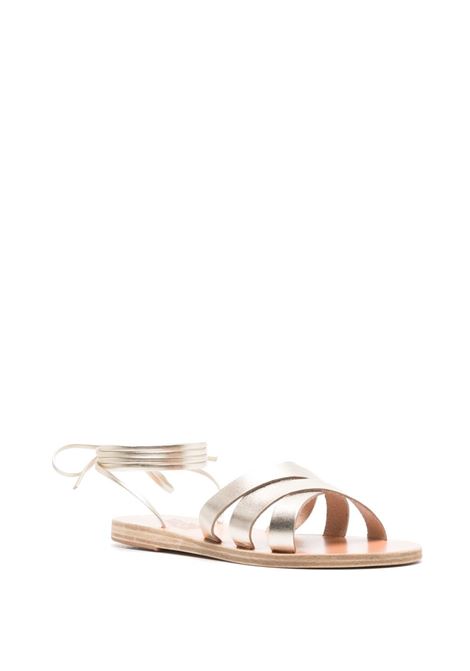 Sandali Pisida in platino di Ancient Greek Sandals- donna ANCIENT GREEK SANDALS | PISIDAPLTNM