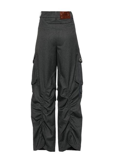 Grey Tanya gathered cargo trousers - women ANDERSSON BELL | APA706WLGRY