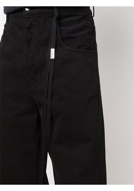 Black straight-leg jeans - men ANN DEMEULEMEESTER | 2201MTR41D185099
