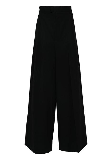 Pantaloni a gamba larga matthieu in nero - donna ANN DEMEULEMEESTER | 2401MTR05FA431099