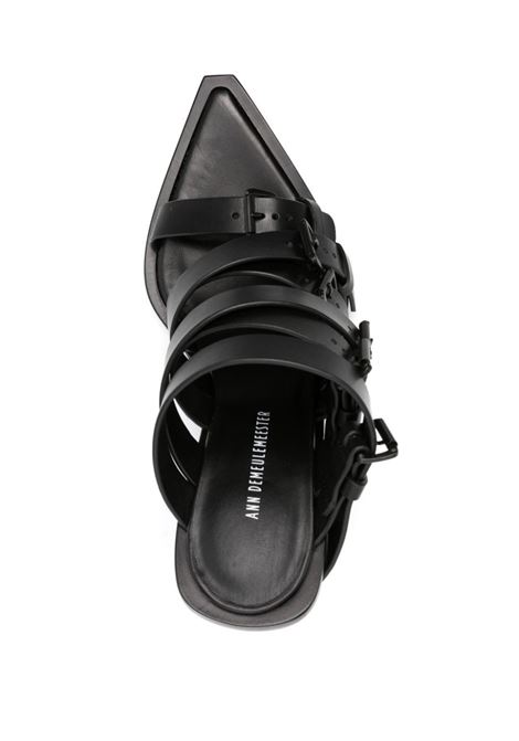 Mules a tacco alto nel in nero - donna ANN DEMEULEMEESTER | 2401WH10LT049099