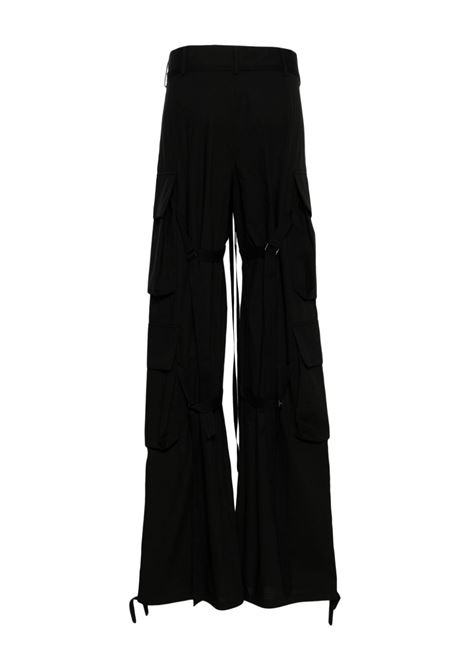 Black belted cargo trousers Kat Ann Demeulemeester - women  ANN DEMEULEMEESTER | 2401WTR25FA422099