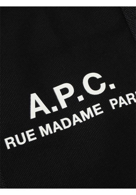Black logo-detail tote bag APC - women A.P.C. | CODBMH62230LZZ