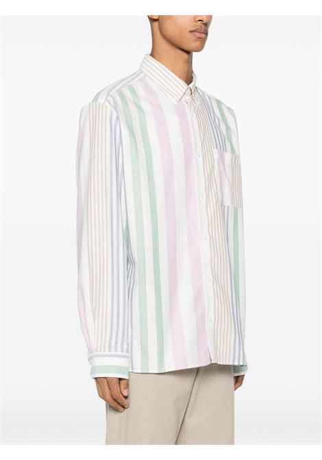 Camicia a righe sela in multicolore - uomo A.P.C. | COGWKH12581SAA