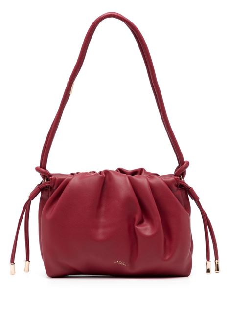 Burgundy Ninon mini shoulder bag A.P.C. - women A.P.C. | Shoulder bags | PUAATF61644GAC