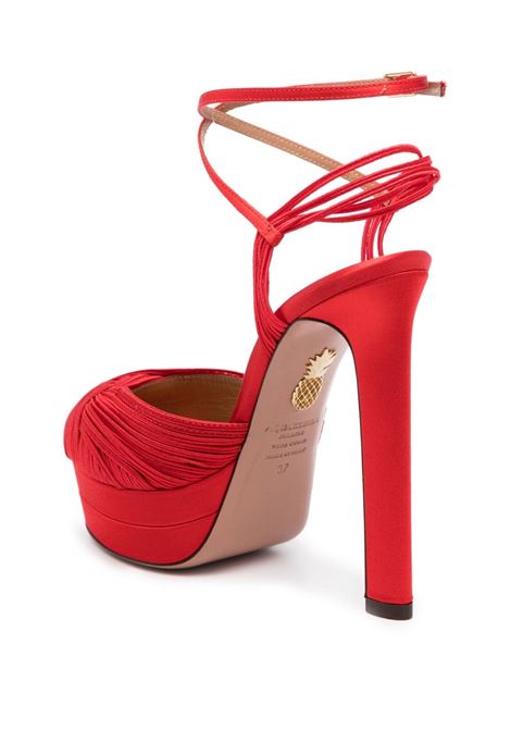 Red Bellini beauty 135mm twist detail sandals - women AQUAZZURA | BTYHIGB0PMTF00