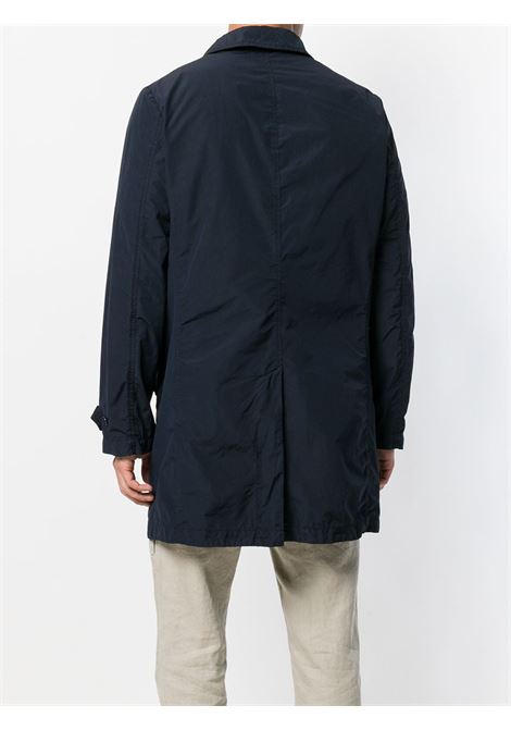 Blue single-breasted raincoat - men ASPESI | S4II502F97385098